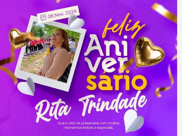 Parabéns, Secretária Rita Trindade, pelo seu aniversário! ??