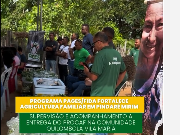 Fortalecendo a Agricultura Familiar em Pindaré Mirim